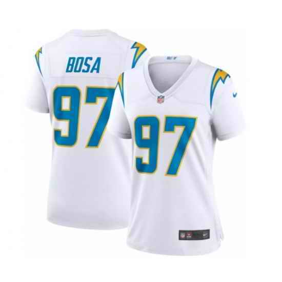 Women Nike Los Angeles 97 Chargers Joey Bosa Royal White Stitched NFL Jersey